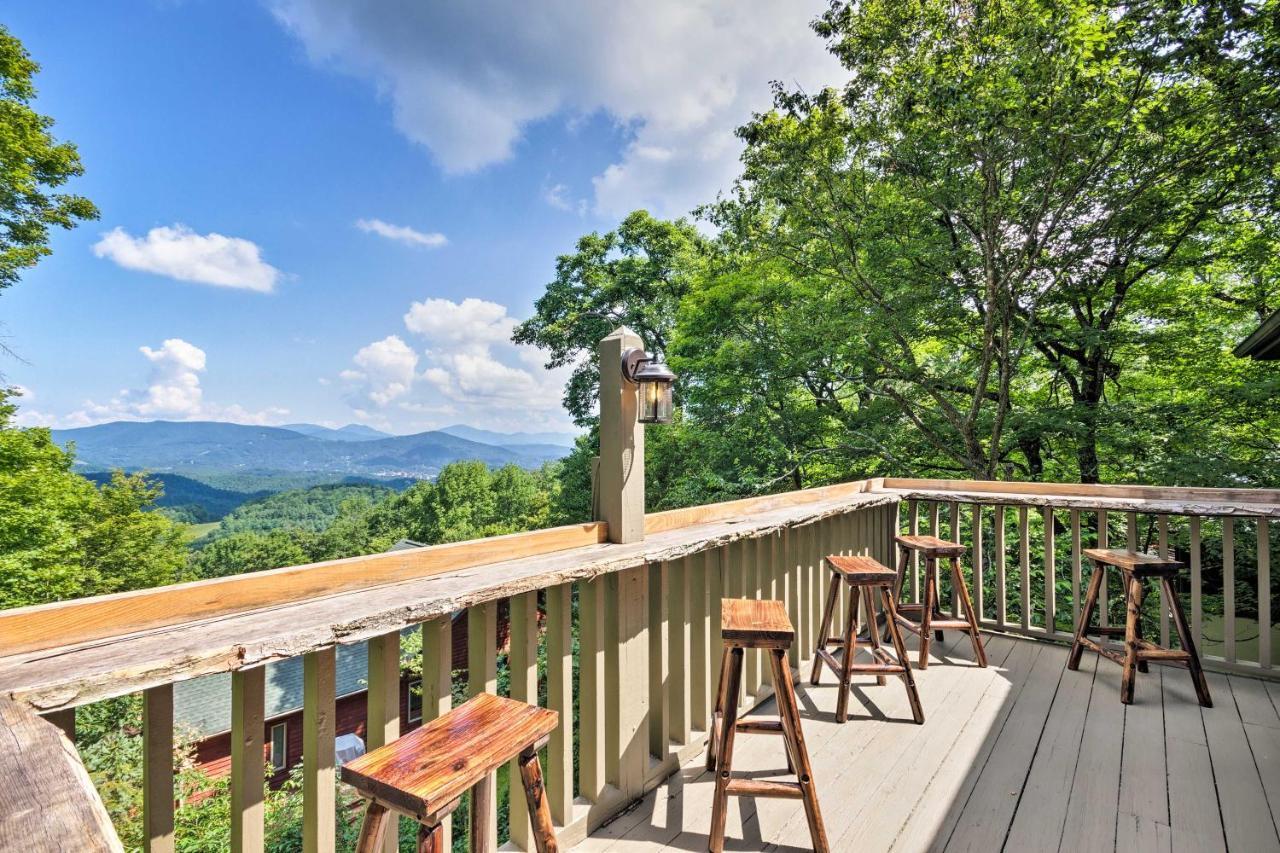 בלואינג רוק Cabin With Hot Tub And Mountain Views Less Than 5 Mi To Boone מראה חיצוני תמונה