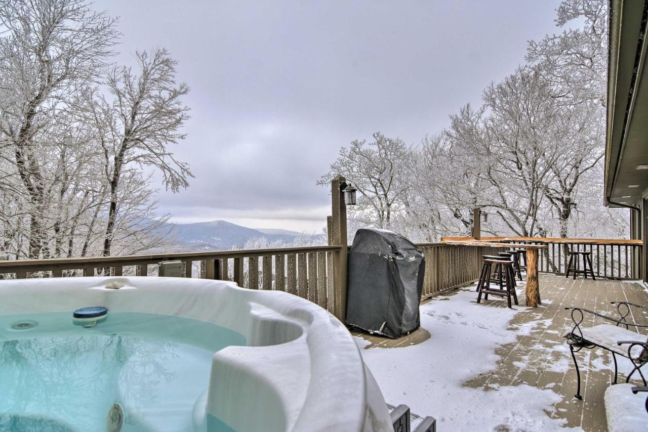 בלואינג רוק Cabin With Hot Tub And Mountain Views Less Than 5 Mi To Boone מראה חיצוני תמונה